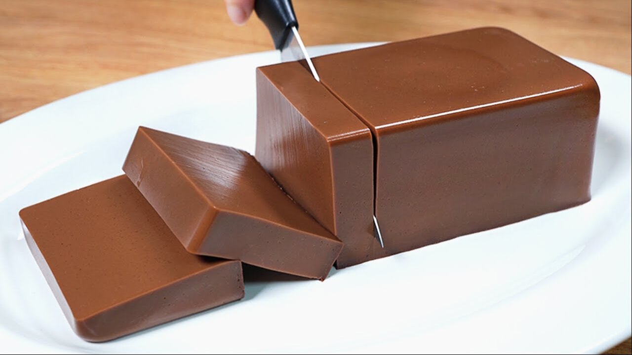 Only 3 Ingredients! How To Make A Delicious Dessert With Chocolate And Milk