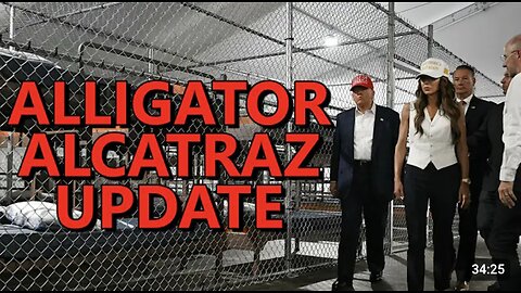 Trump's Alligator Alcatraz HELLHOLE- Rumors of DEATHS, No Running Water