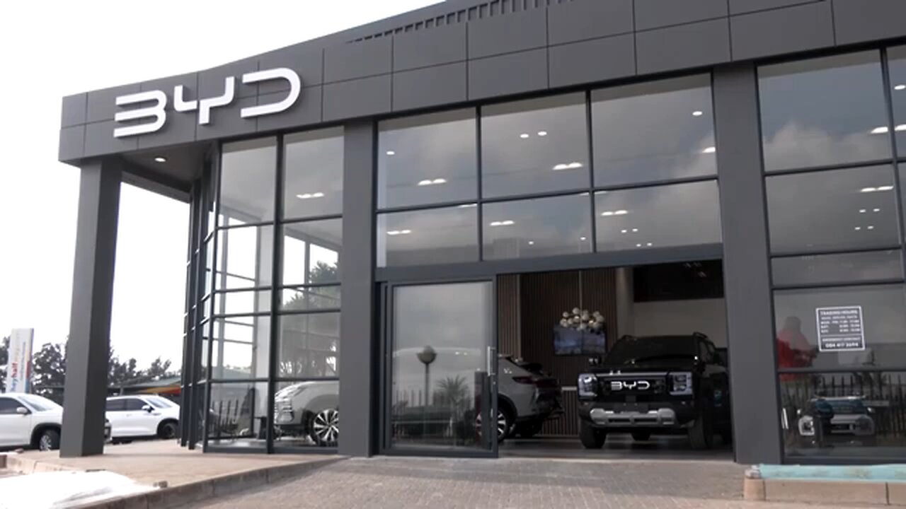BYD to nearly triple South Africa dealers' network by next year