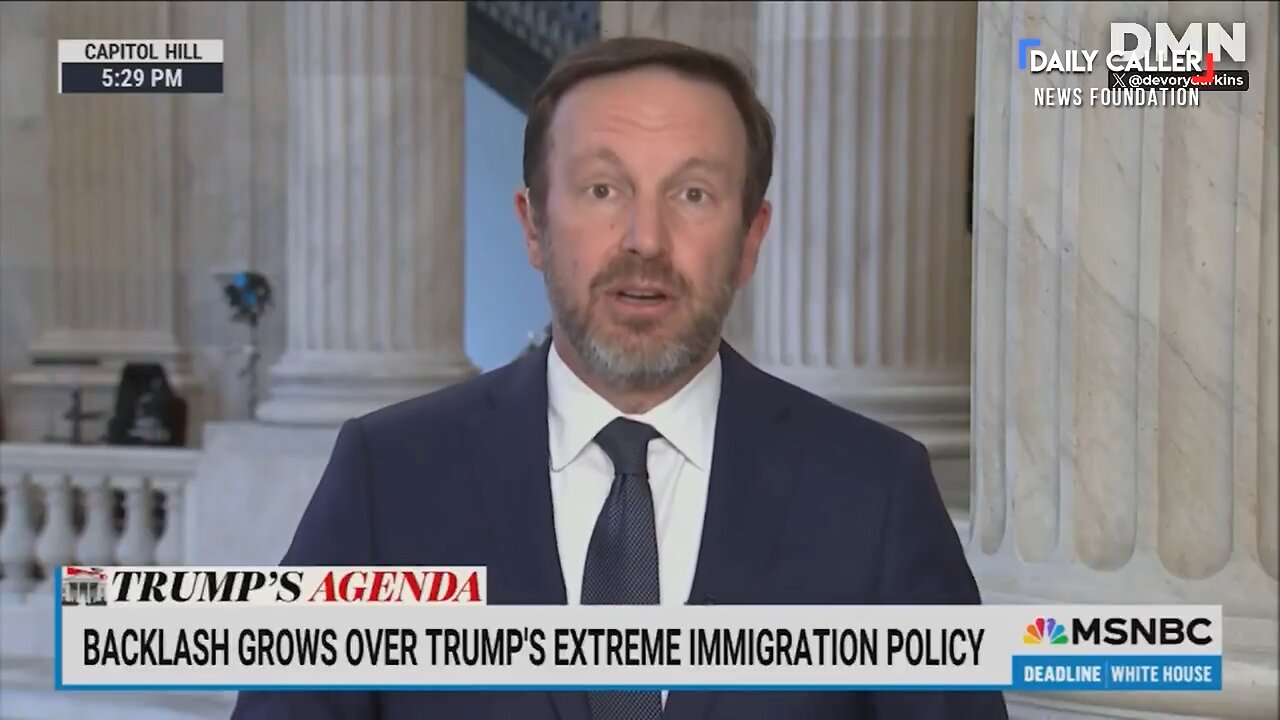 Senator Chris Murphy Criticizes GOP Over Border Policy, Calls Party a 'Cult'
