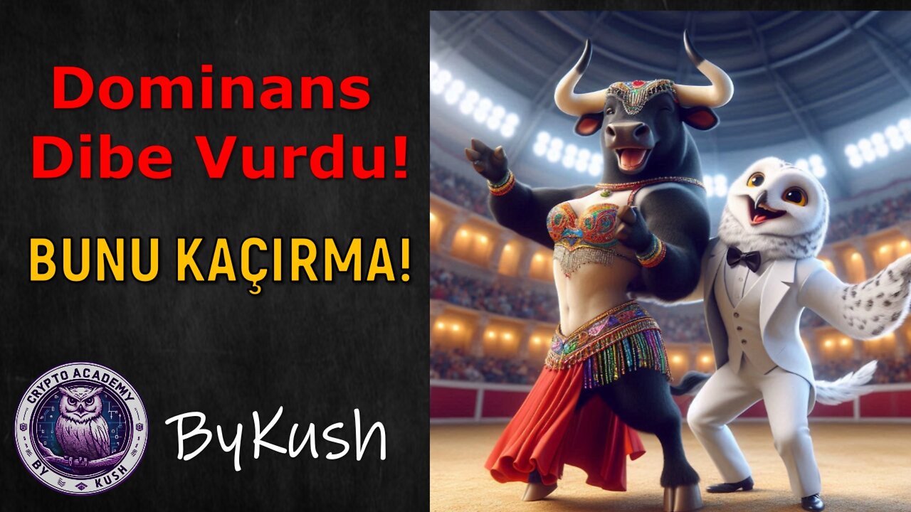 DOMİNANS DİBE VURDU! BİTCOİN ÖNEMLİ BİR KARAR ANINDA!