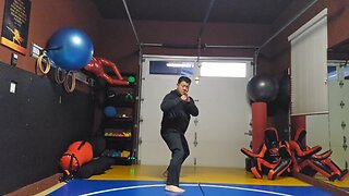 WTD 2 Step Kick Combination 115