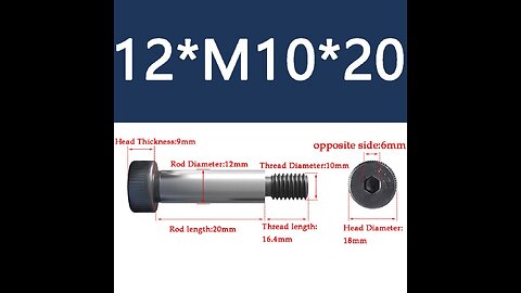 Magician 250 Rear Brake pivot pin