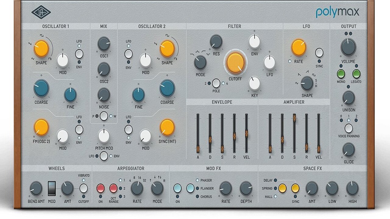 PolyMAX Synth by Universal Audio UAD Presets Demo