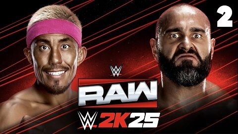 WWE 2K25 Raw May 26th 2025 - Match 2: What a BEATING!