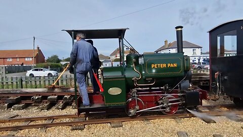 Peter Pan Steam Engine at Hayling Light Railway