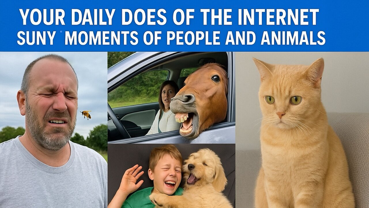 Your Daily Does of The Internet - Funny Moments of People and Animal