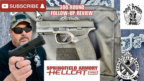 SPRINGFIELD ARMORY HELLCAT PRO 9MM 300 Round Review!
