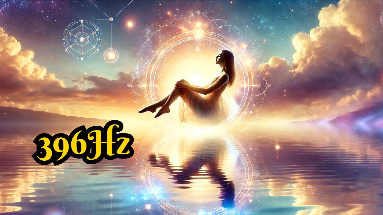 Floating in Pure Peace. The Soothing Frequency of 396Hz