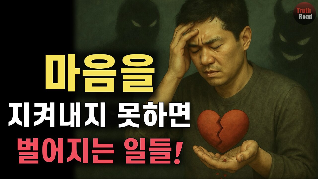 마음을 지켜내지 못하면 벌어지는 일들!