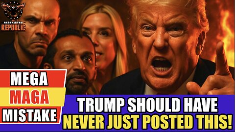 MEGA MAGA Mistake! Trump Should Have NEVER Just Posted This! Don’t Gaslight Us | Maga Goes Insane!