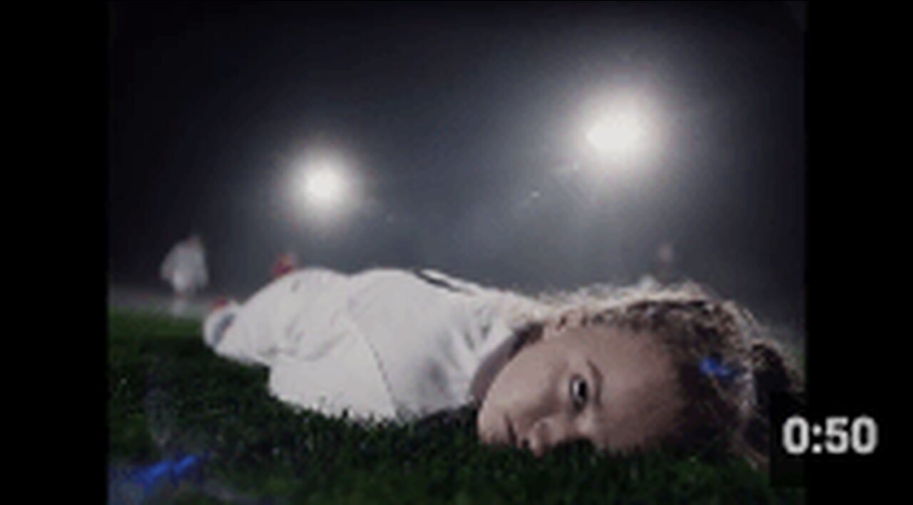 "Footballer Collapses in British Heart Foundation Ad"