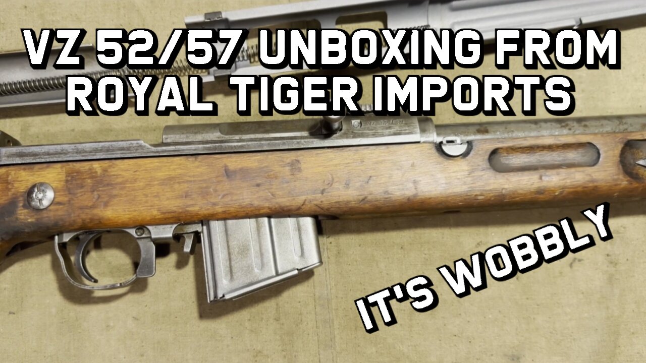 VZ 52/57 Unboxing from Royal Tiger Imports - It's Wobbly