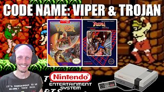 Code Name Viper & Trojan (NES): Fight the South American Drug Syndicate & Battle against Achilles