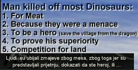 DrHovind Sem3 - Dinosauri i Biblija - Hrvatski