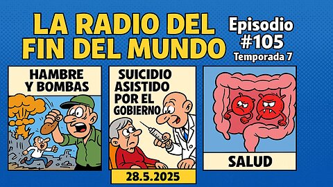 Hambre y bombas/ suicidio asistido por el Gobierno 28.5.2025