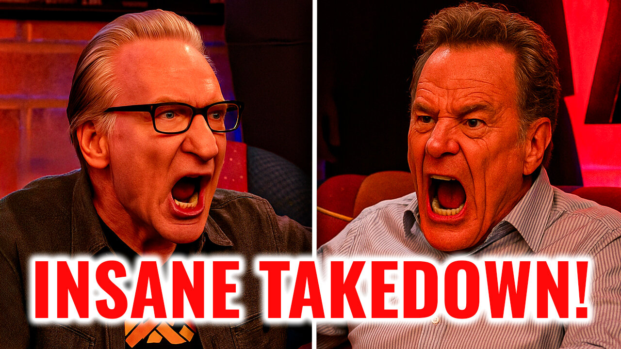 Bill Maher OBLITERATES Bryan Cranston's Insane CRT Arguments