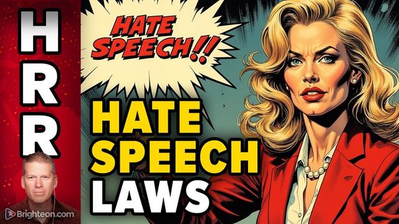 HATE SPEECH laws are anti-American