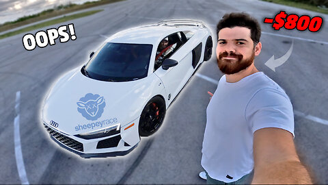 This Video Cost Me $800...1300HP Twin-Turbo R8 Review GONE WRONG!