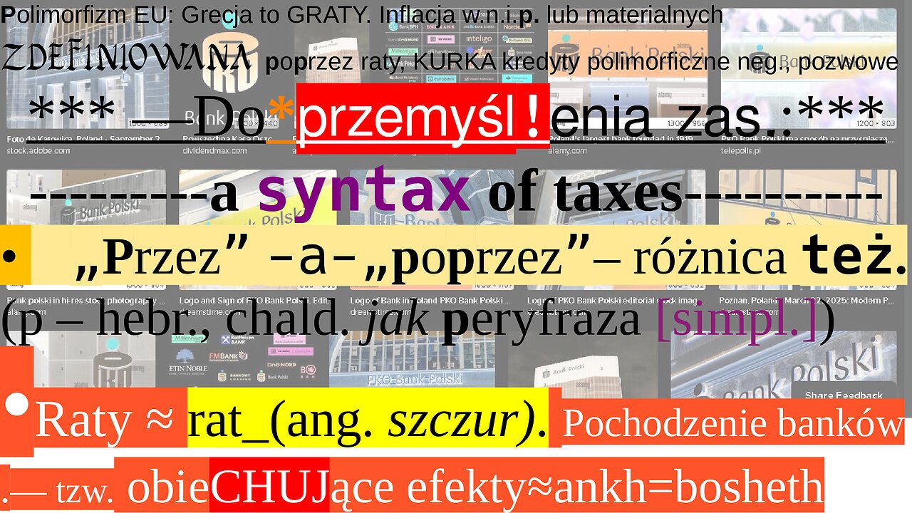 Polimorfizm EU: Greckie GRATY|Inflacja w.n.i.p. lub materialne/wiele-BIELMA PL mają(konwertowalne)