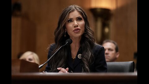 Breaking DHS secretary Kristi Noem runs off after being exposed in US senate