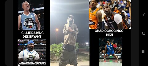 BIG 3 LEAGUE TURNT AF GILLIE GOES UP AGAINST CHAD OCHOCINCO TEAM DEZ BRYANT HEZI WALLO PLAYED💪🏾🔵
