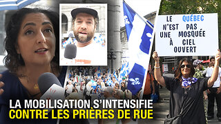 Les Québécois se sont rassemblés une 3e fois contre les prières de rue