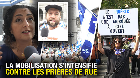 Les Québécois se sont rassemblés une 3e fois contre les prières de rue