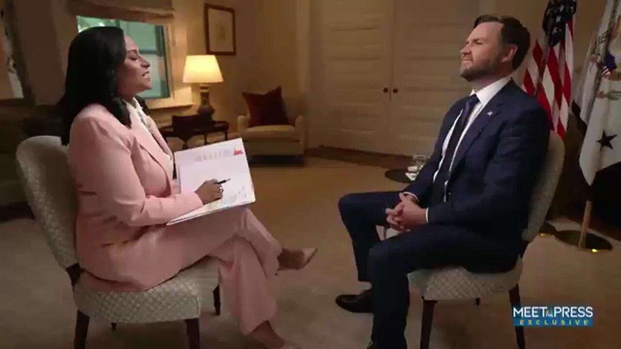 VP JD Vance's interview on Meet The Press