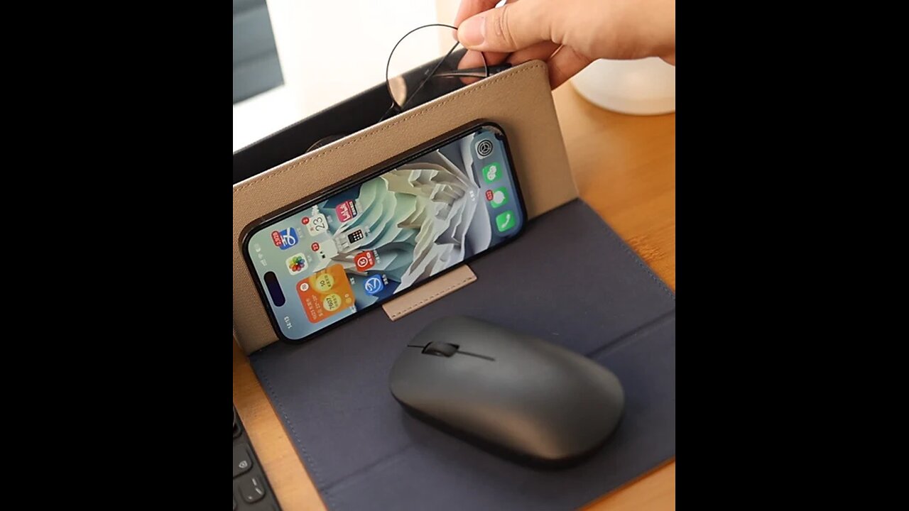 Multi-functional Pen Case, Storage Bag, Mouse Pad, and Stand
