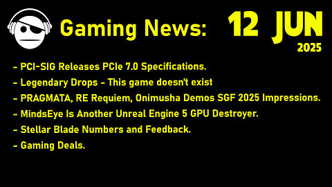 Gaming News | Pragmata | RE 9 Requiem | Onimusha | Stellar Blade | Deals | 12 JUN 2025