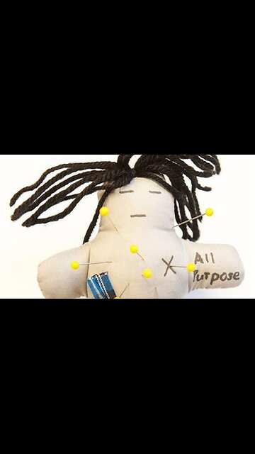 Black Magic Woman? Artist Records Herself Stabbing Handmade Trump And Vance 'Voodoo' Dolls On TikTok