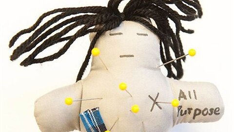 Black Magic Woman? Artist Records Herself Stabbing Handmade Trump And Vance 'Voodoo' Dolls On TikTok