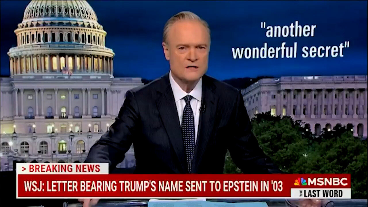 Lawrence O'Donnell's Insane Theory That JD Vance Is Trying To Force Trump Out Over 'Birthday Letter'
