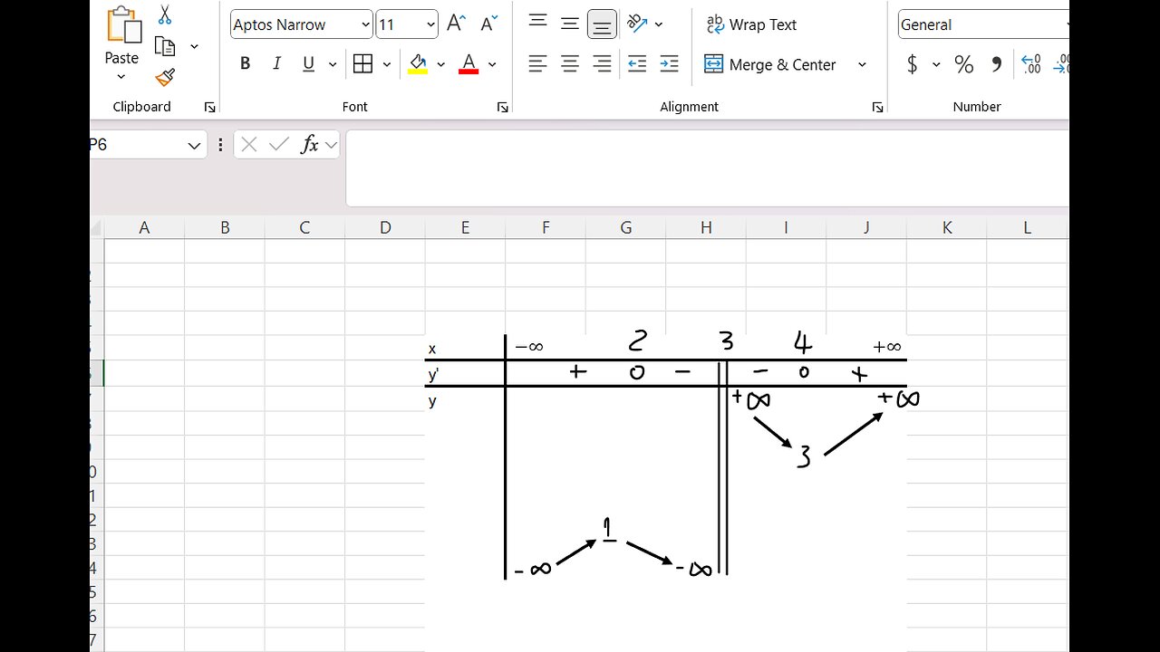 Hướng dẫn cách sử dụng Microsoft Excel để kẻ bảng biến thiên cho chương trình mới