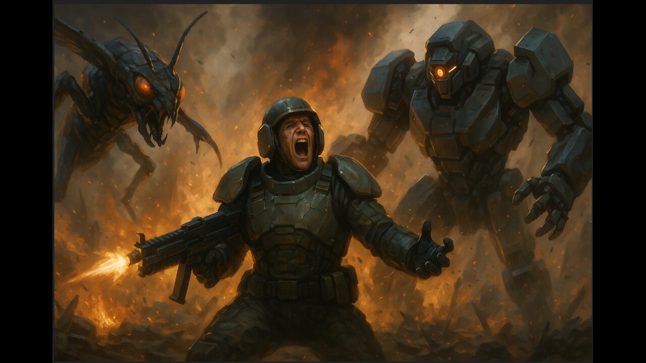 The bots and the bugs jumped me | Helldiver 2