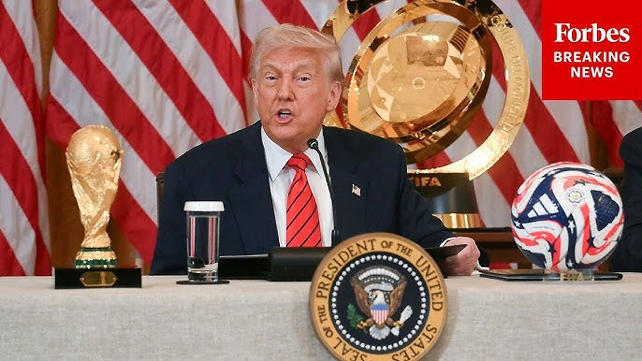 BREAKING NEWS: Trump Fields Rapid-Fire Questions at FIFA Task Force Meeting