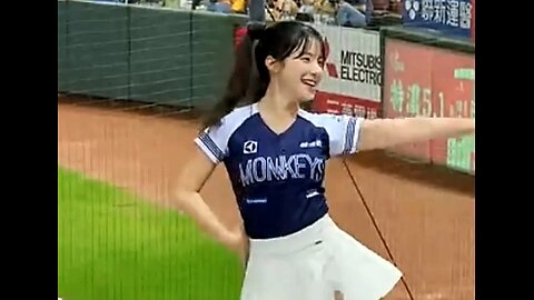 🎀 Lee Da Hye – 李多慧 (Lǐ Duōhuì) Taiwan Cheerleader Dancing at Baseball Game 💃⚾ | Viral K-Cheer Queen!