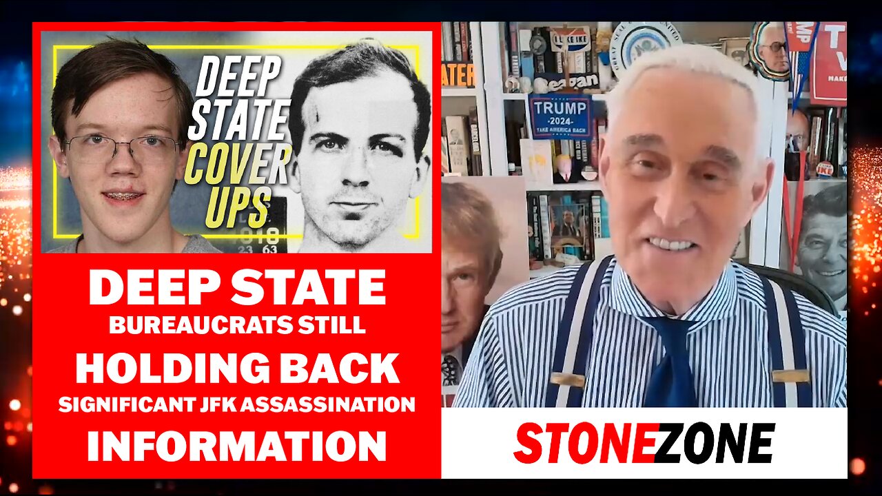 ROGER STONE: Deep State Bureaucrats Still Holding Back Significant JFK Assassination Information