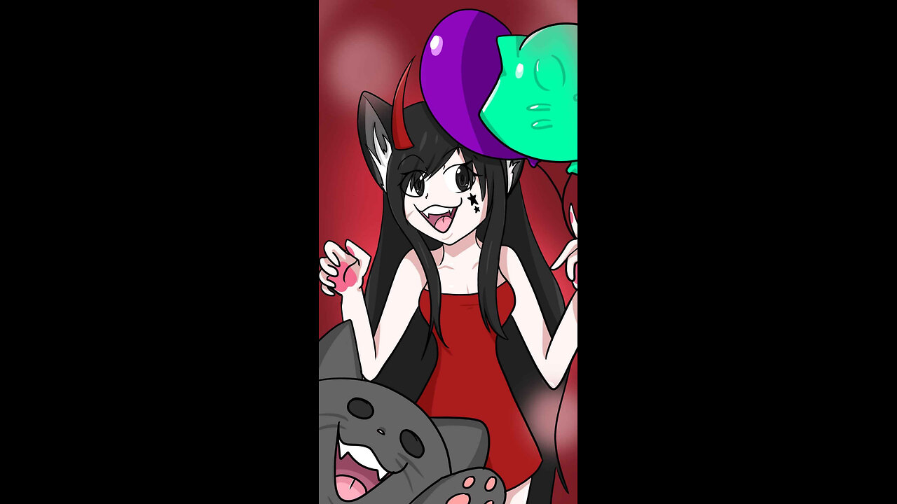 ⭐ Vtuber⭐ 💚Demon Kitty Birthday!!!💚