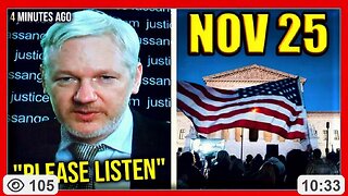Julian Assange GIVES Warning in Exclusive Broadcast ~ by Anonymous Official (8.25.25)