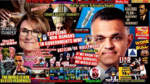 SCANDAL: Child Trafficking CRISIS met with SILENCE by Pope Leo (compilation 'satanist' NWO version)