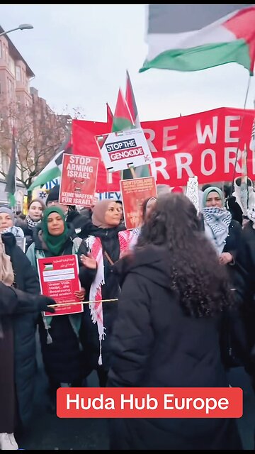 Solidarity from Berlin Germany #germans #citizens #germany #march #christmax #peace #viral #trending