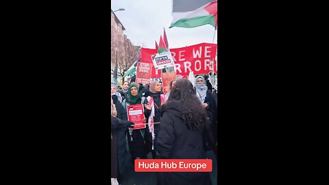 Solidarity from Berlin Germany #germans #citizens #germany #march #christmax #peace #viral #trending