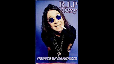 OZZY OSBOURNE RIP - MY TRIBUTE - CRAZY TRAIN AND MR CROWLEY LIVE