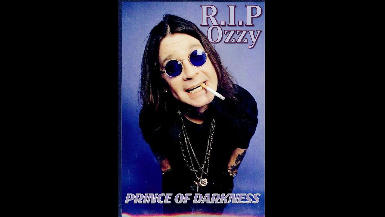 OZZY OSBOURNE RIP - MY TRIBUTE - CRAZY TRAIN AND MR CROWLEY LIVE