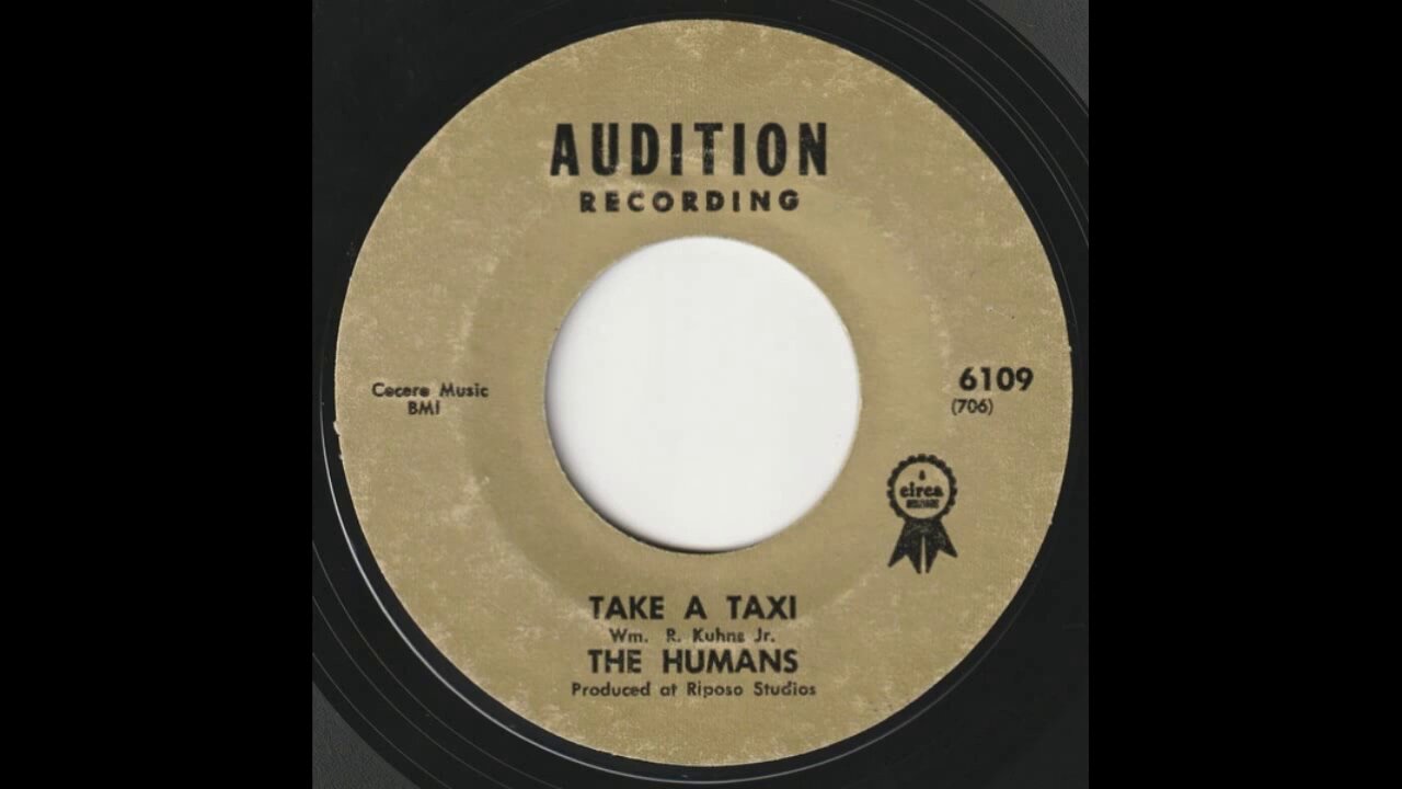 The Humans - Take a Taxi / Warning (1966) Single