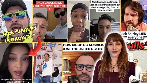 Leftists ATTACK Nick Shirley After Somali Minnesota FRAUD Exposed