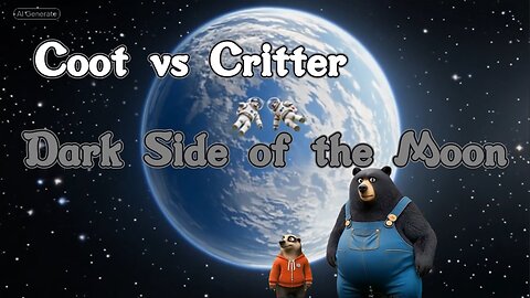 Coot vs Critter: Dark Side of the Moon #comedy #funny #shorts #comedyshorts #humor #space #spaceship