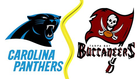 Tampa Bay Buccaneers vs Carolina Panthers NFL Game Live